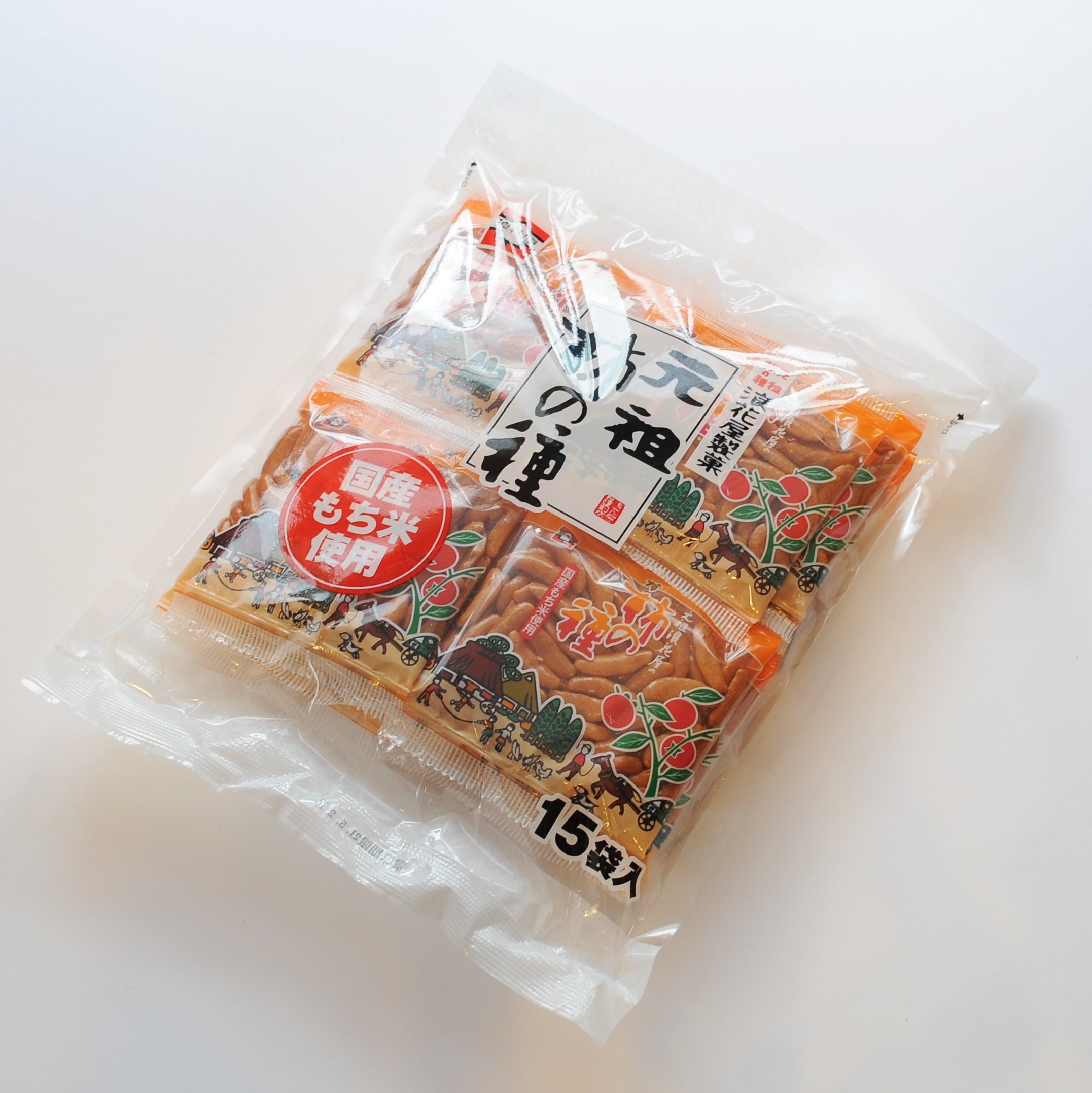 5％OFF 浪花屋製菓 元祖柿の種 大粒 徳用袋 10g×15袋入